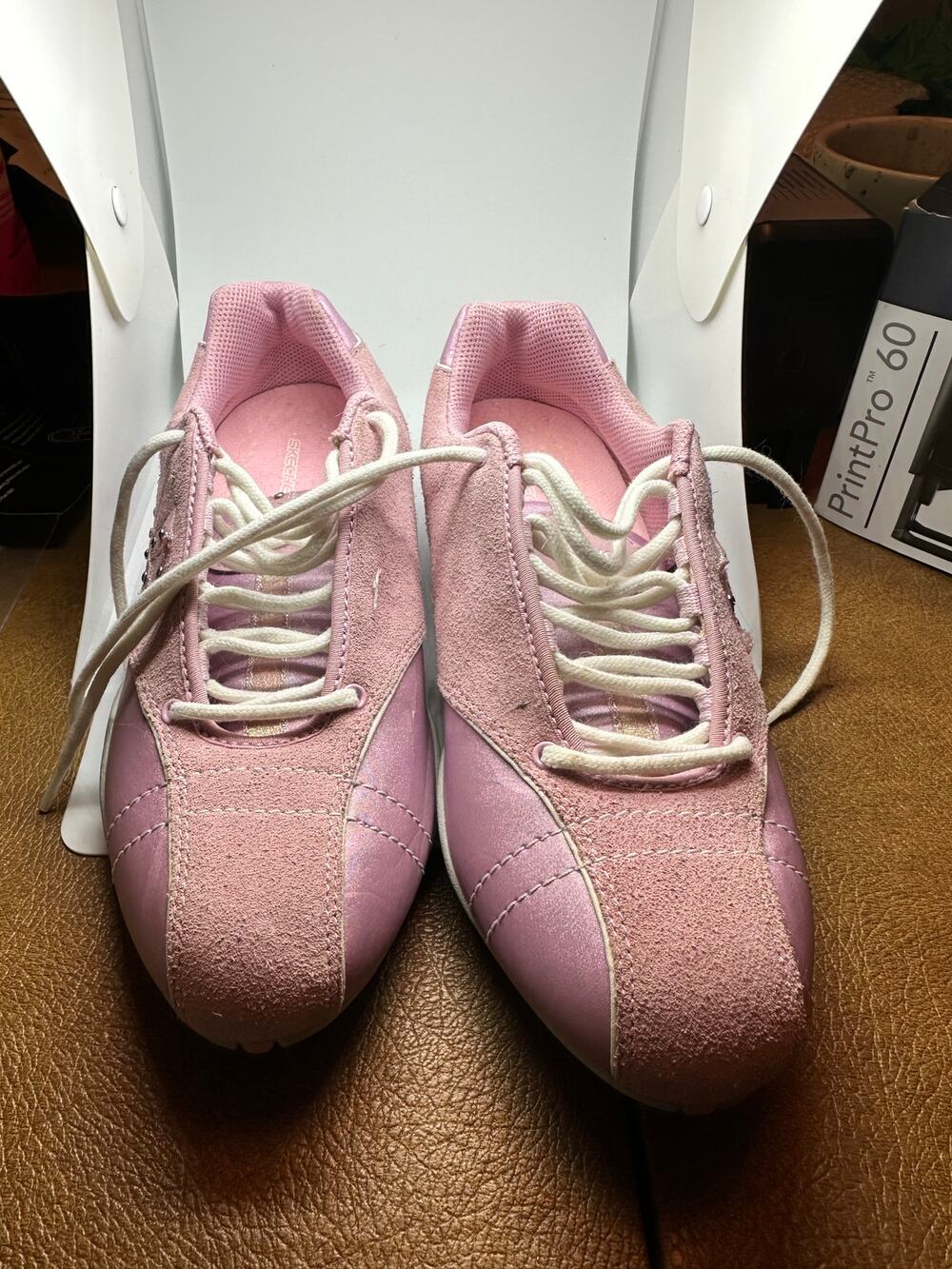 Skechers Slip-ins Uno Premium Leather Women's Sneakers SN 999121 Size 8